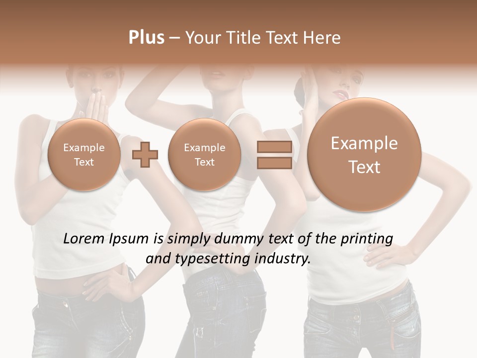 Face Teeth Casual PowerPoint Template