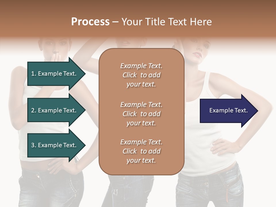 Face Teeth Casual PowerPoint Template