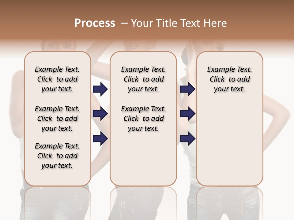 Face Teeth Casual PowerPoint Template