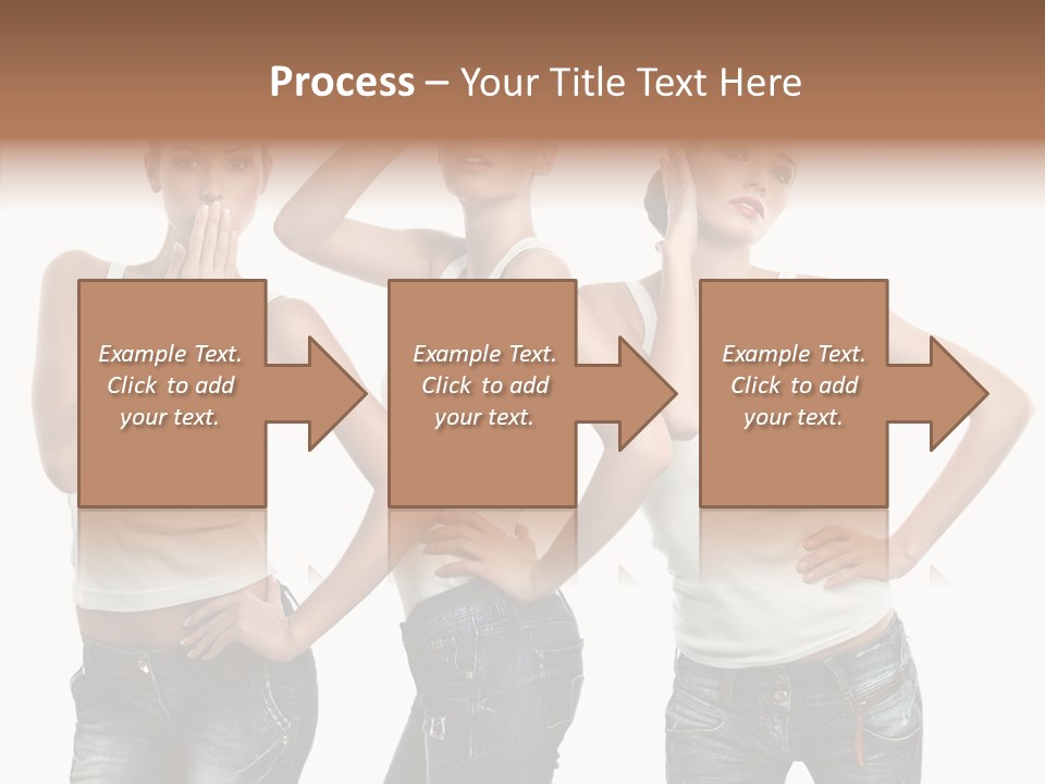 Face Teeth Casual PowerPoint Template