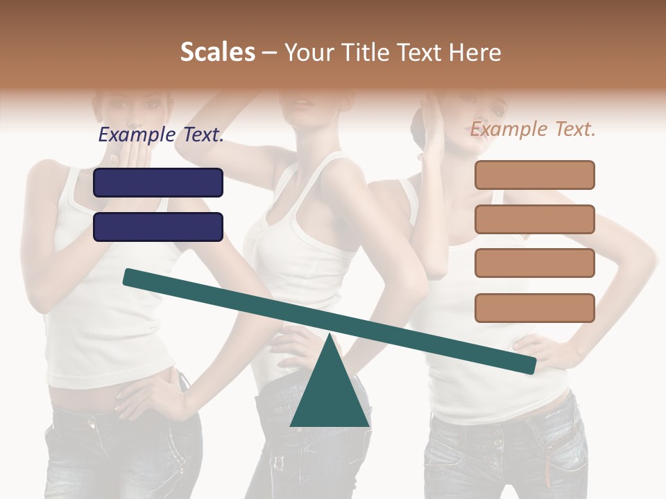Face Teeth Casual PowerPoint Template