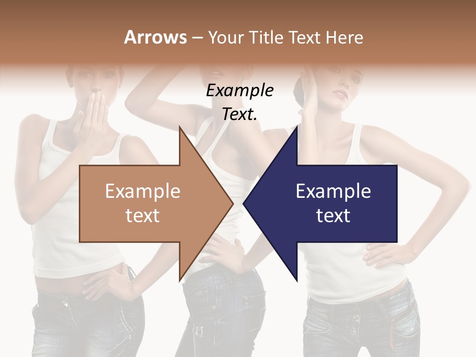 Face Teeth Casual PowerPoint Template