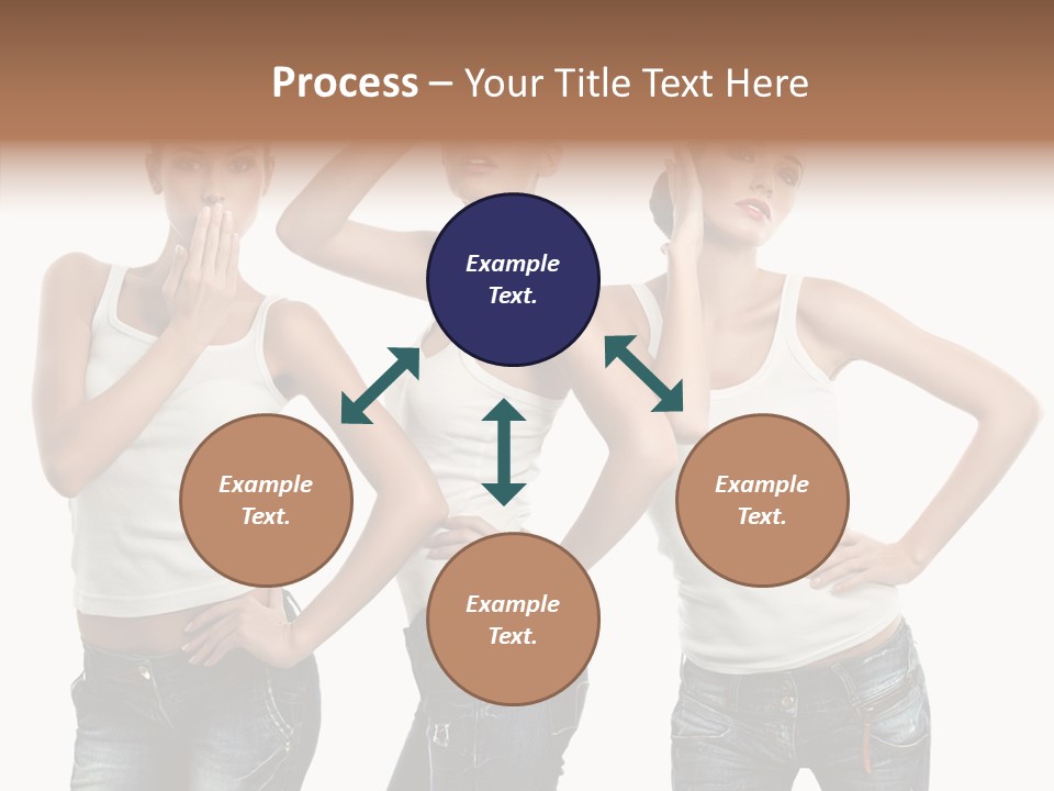 Face Teeth Casual PowerPoint Template