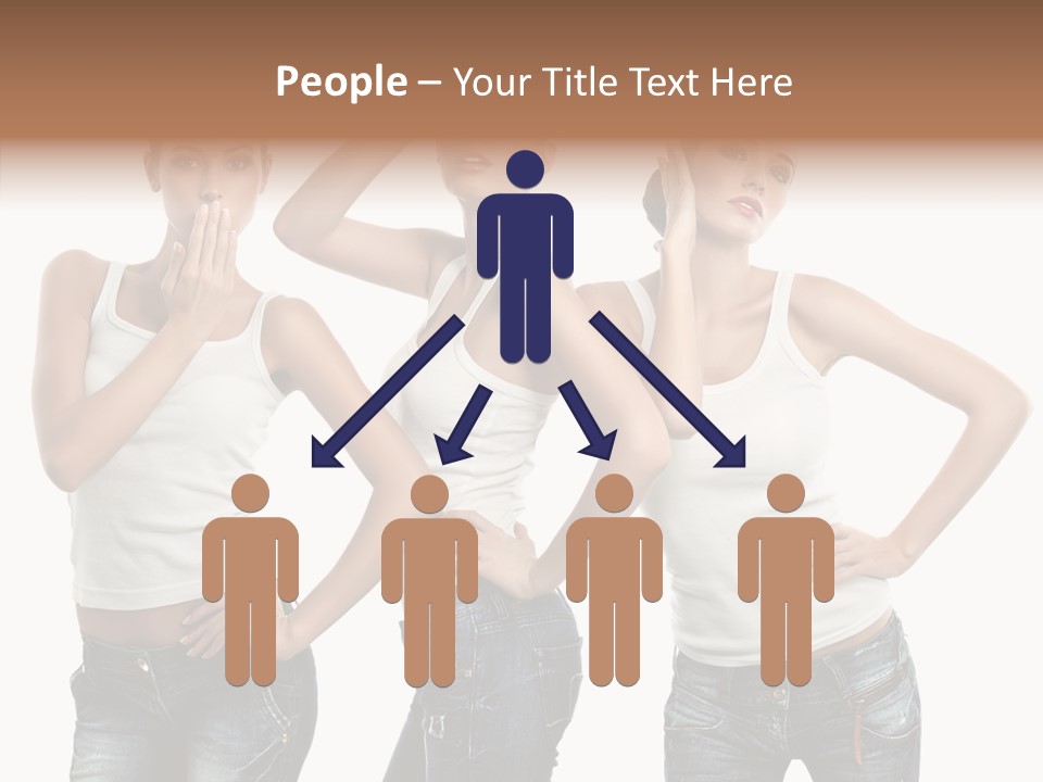 Face Teeth Casual PowerPoint Template