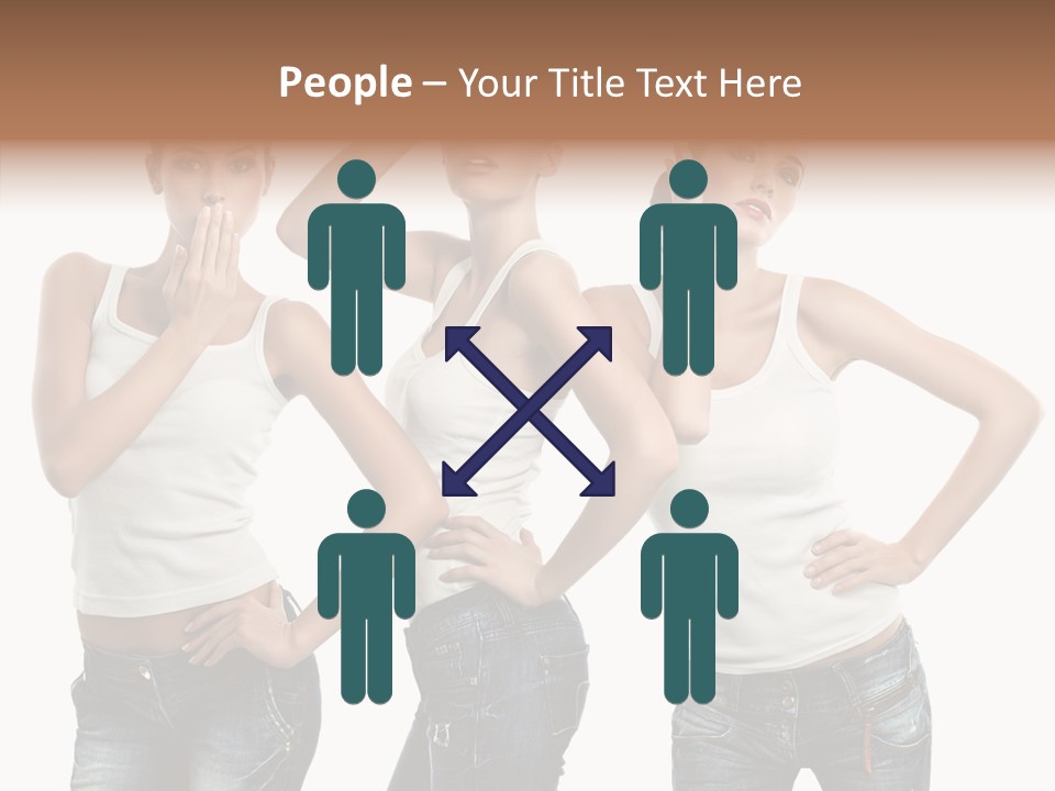 Face Teeth Casual PowerPoint Template