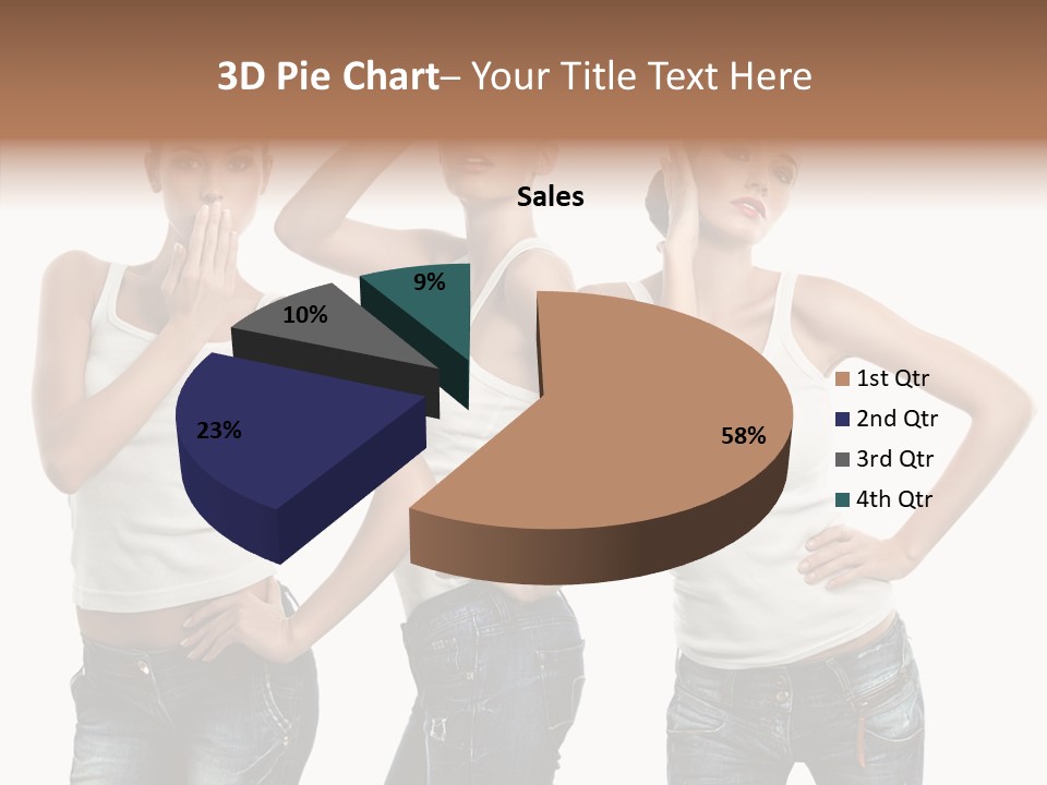 Face Teeth Casual PowerPoint Template