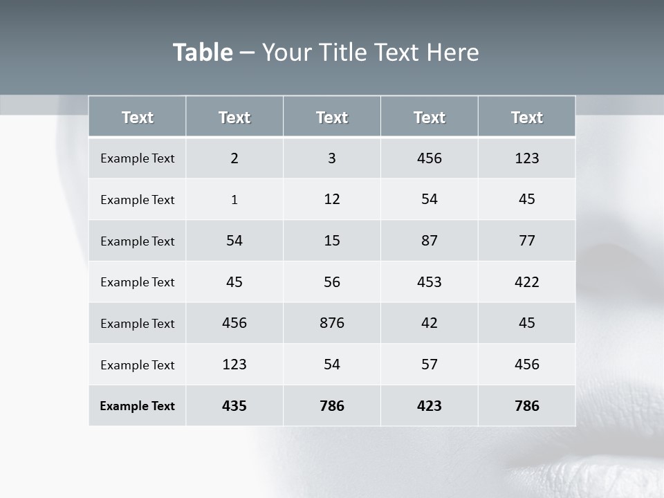 Happy Boardroom Table PowerPoint Template