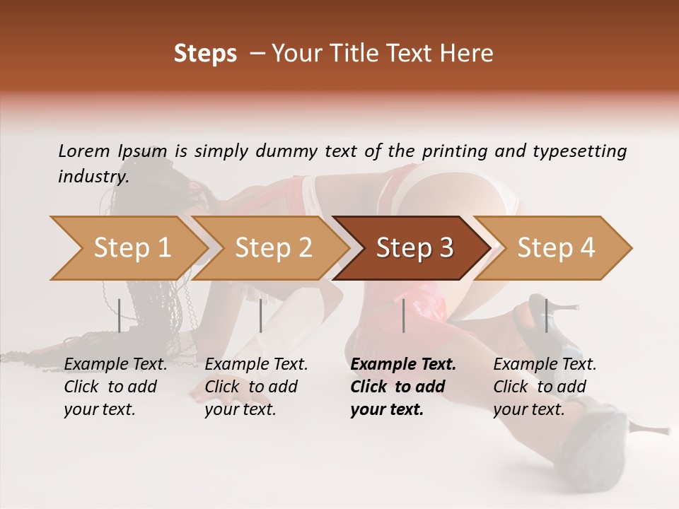 Illustration Graphics Tattoo PowerPoint Template