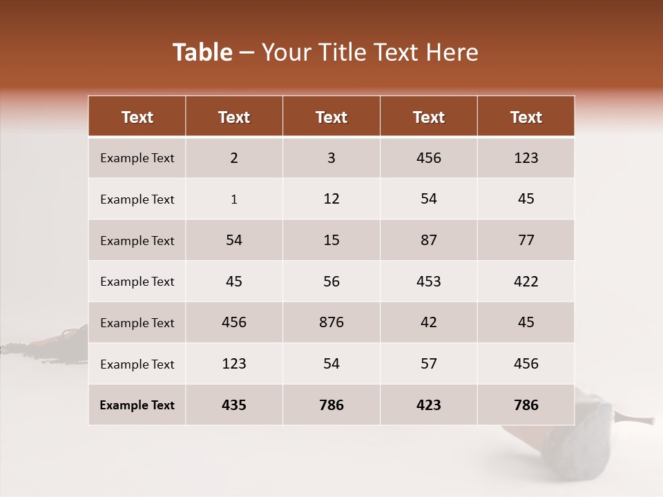 Illustration Graphics Tattoo PowerPoint Template