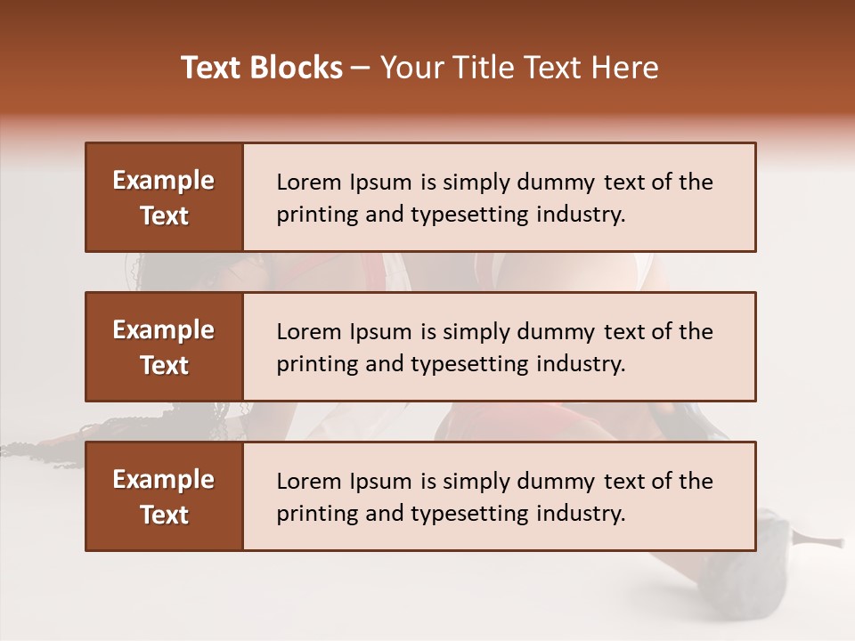 Illustration Graphics Tattoo PowerPoint Template