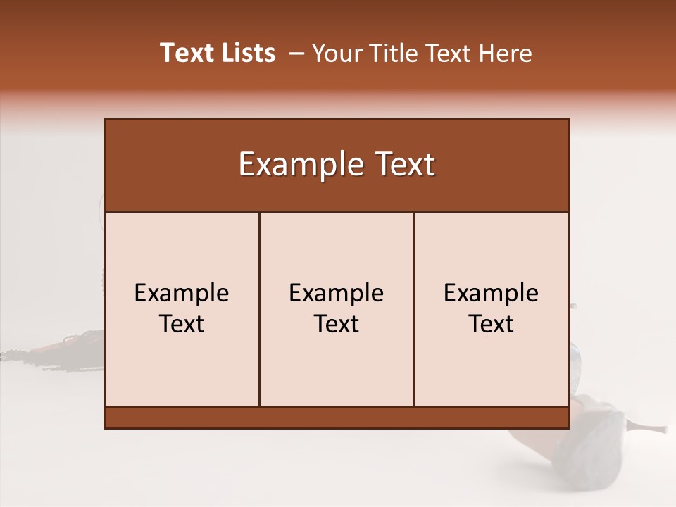 Illustration Graphics Tattoo PowerPoint Template