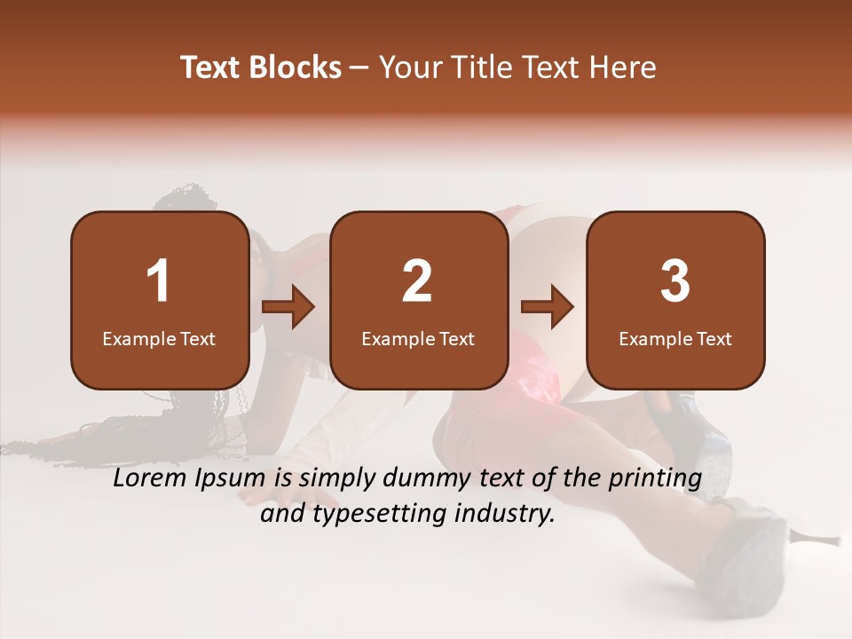 Illustration Graphics Tattoo PowerPoint Template