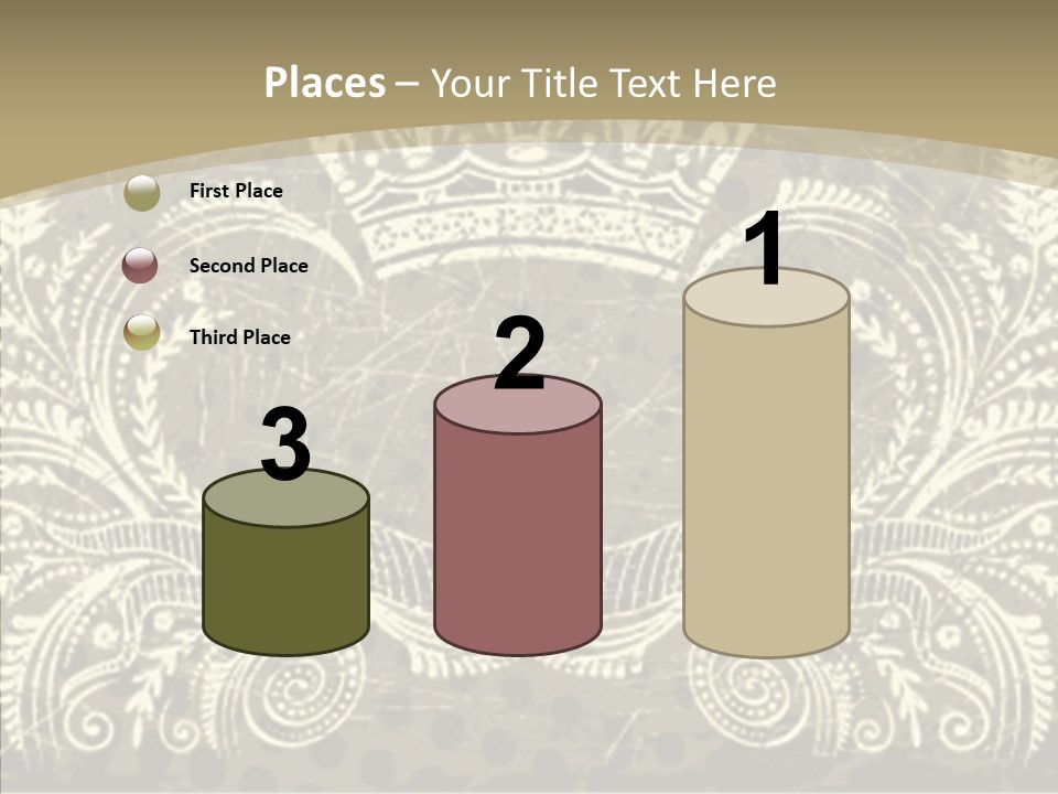 Illustration Graphics Tattoo PowerPoint Template