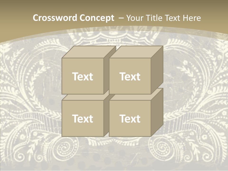 Illustration Graphics Tattoo PowerPoint Template