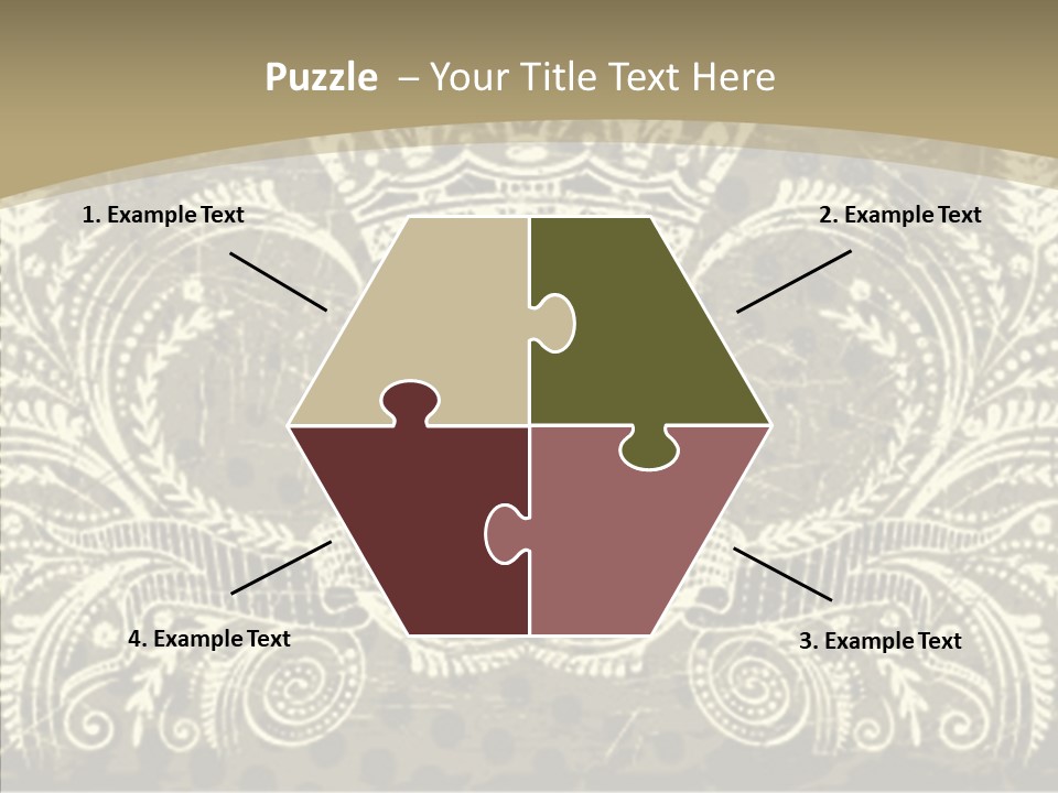 Illustration Graphics Tattoo PowerPoint Template