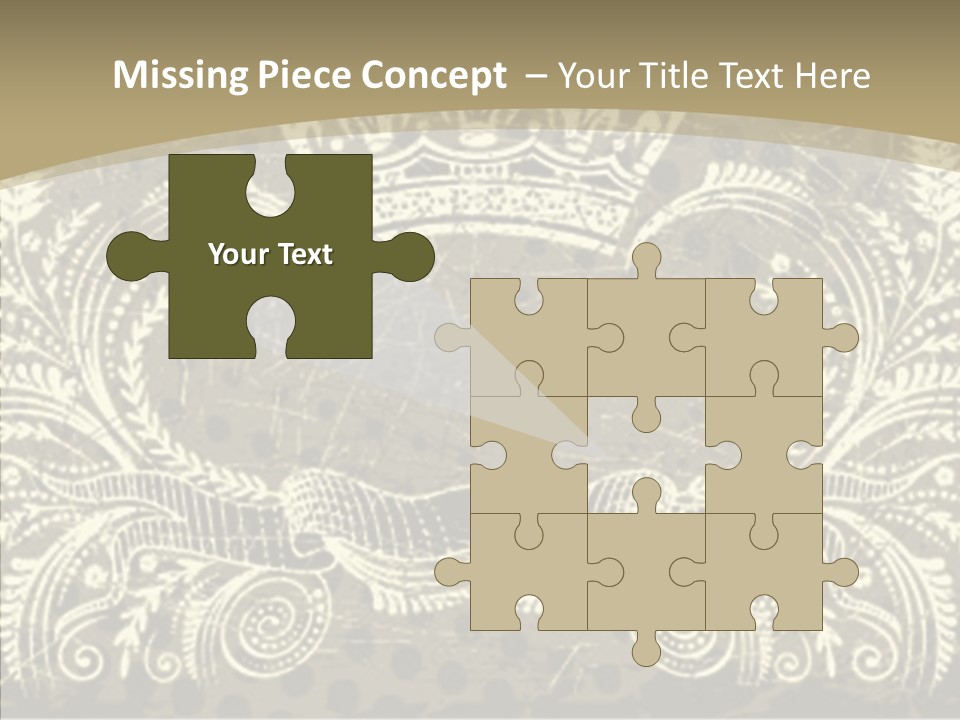 Illustration Graphics Tattoo PowerPoint Template