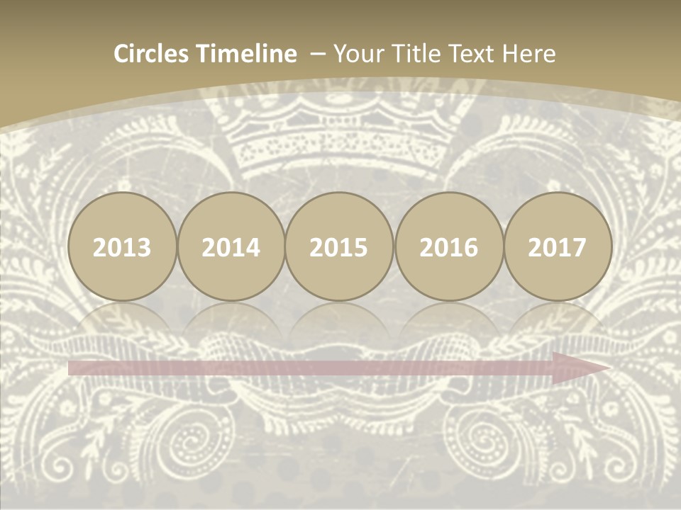 Illustration Graphics Tattoo PowerPoint Template