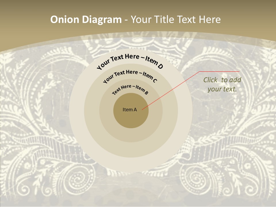 Illustration Graphics Tattoo PowerPoint Template