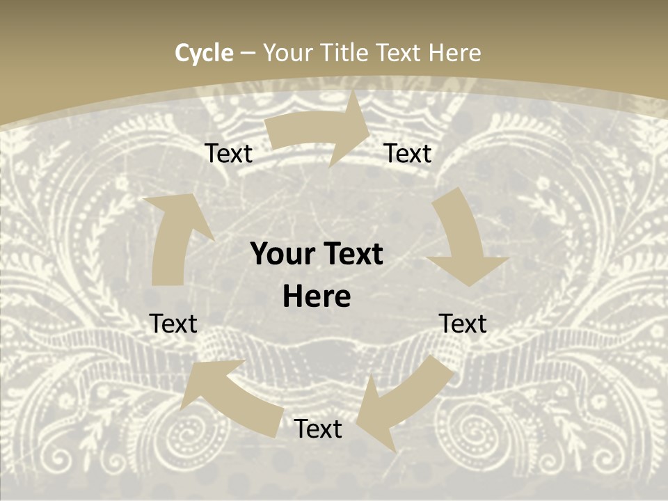 Illustration Graphics Tattoo PowerPoint Template