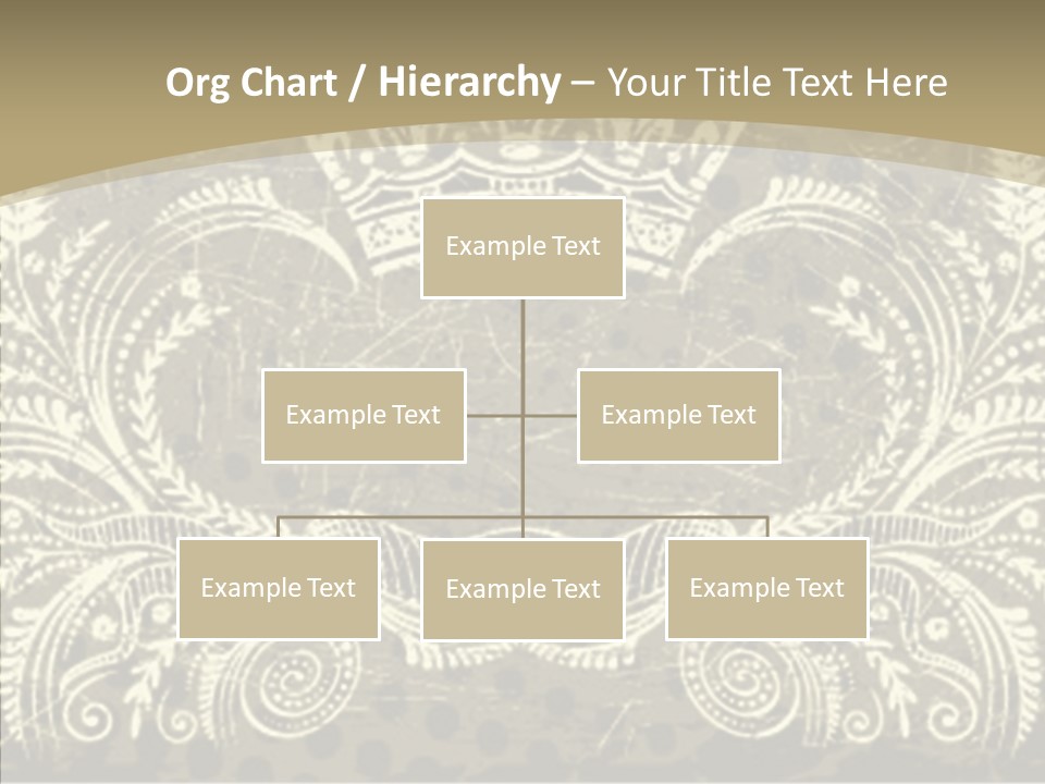 Illustration Graphics Tattoo PowerPoint Template