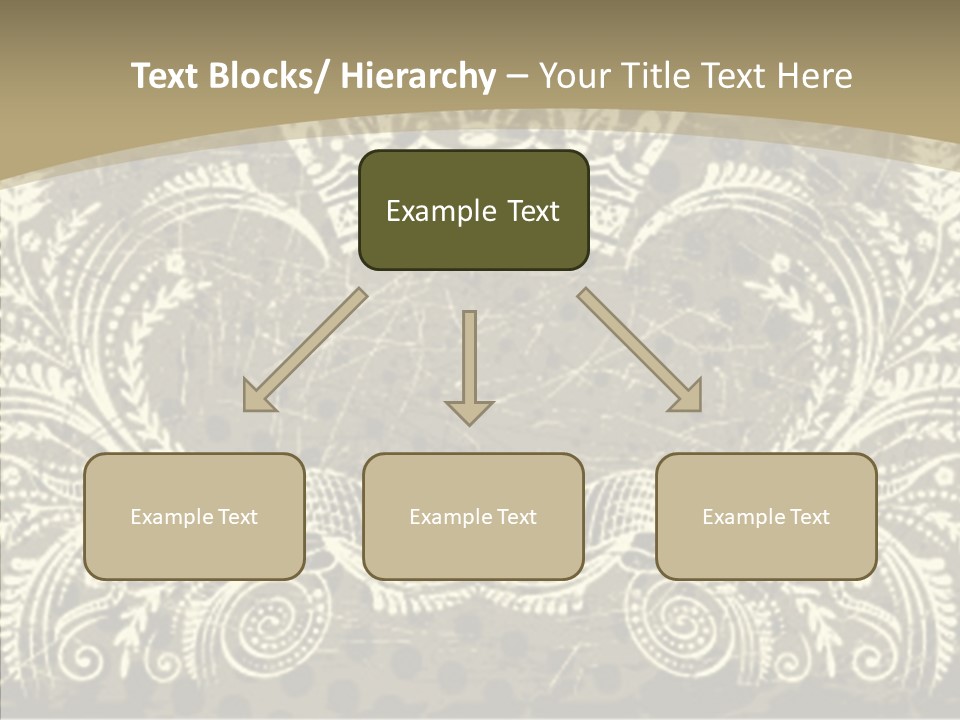 Illustration Graphics Tattoo PowerPoint Template