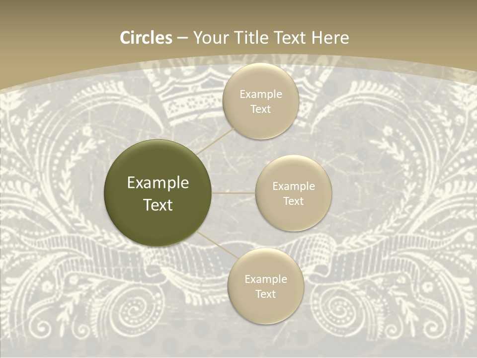 Illustration Graphics Tattoo PowerPoint Template