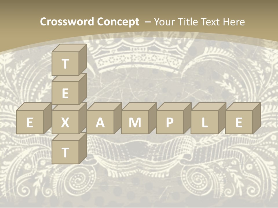 Illustration Graphics Tattoo PowerPoint Template