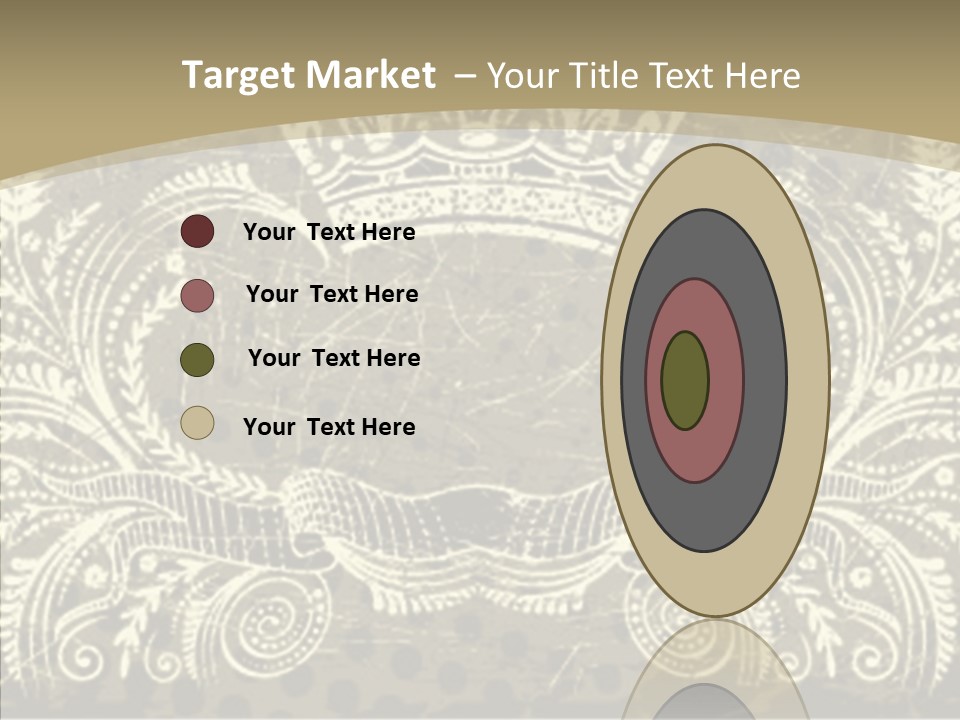 Illustration Graphics Tattoo PowerPoint Template