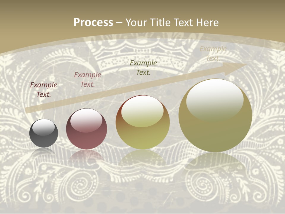 Illustration Graphics Tattoo PowerPoint Template