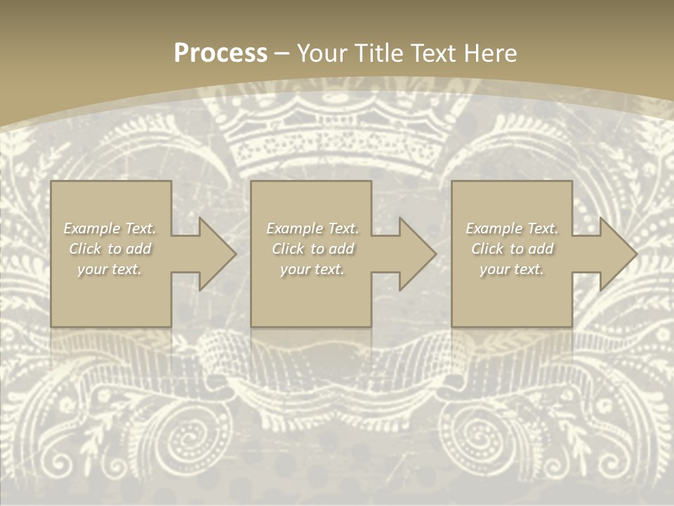 Illustration Graphics Tattoo PowerPoint Template