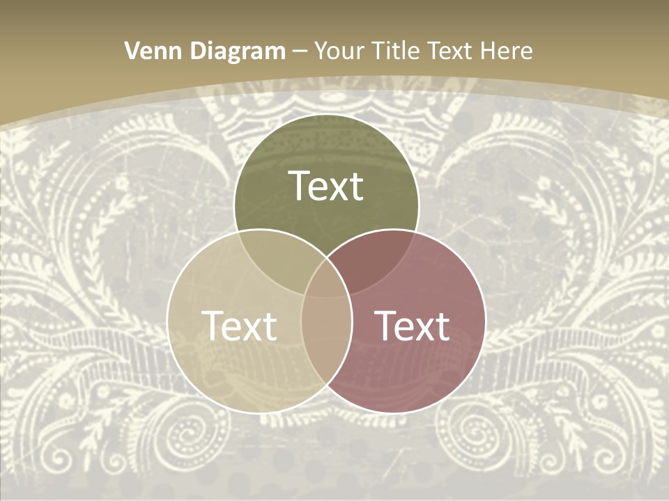 Illustration Graphics Tattoo PowerPoint Template