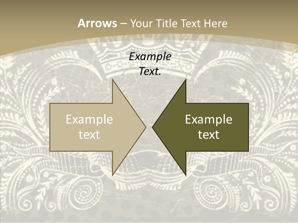 Illustration Graphics Tattoo PowerPoint Template