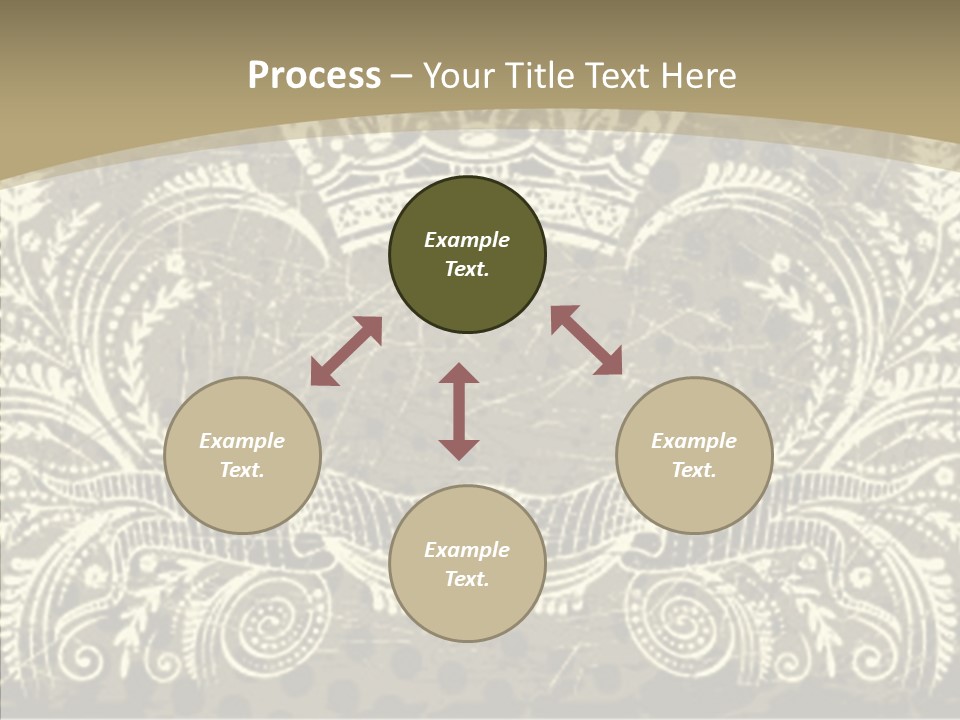 Illustration Graphics Tattoo PowerPoint Template