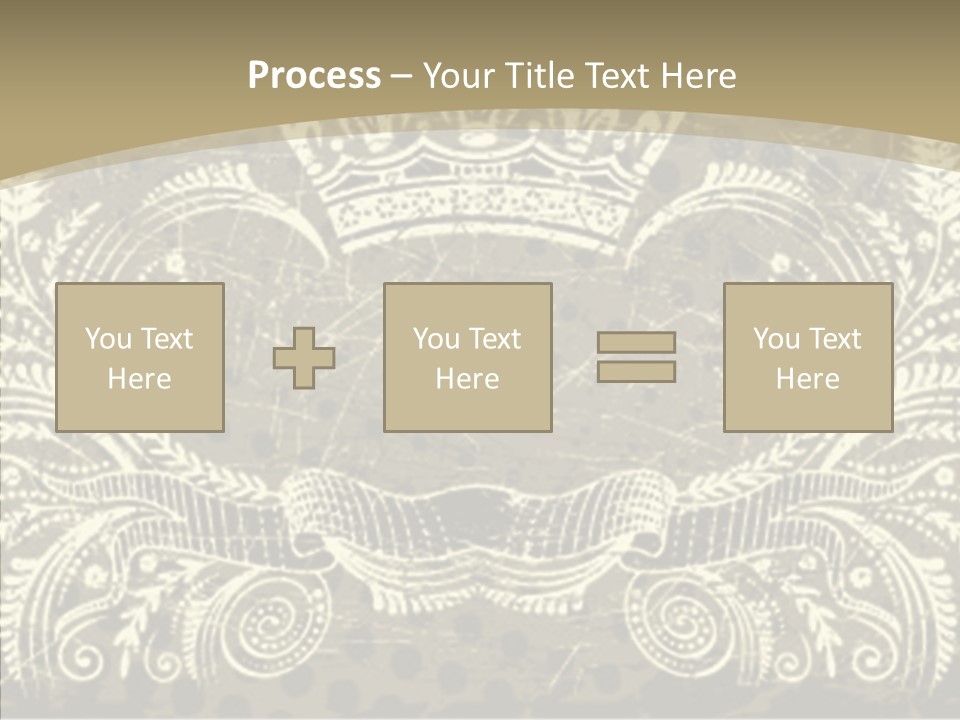 Illustration Graphics Tattoo PowerPoint Template