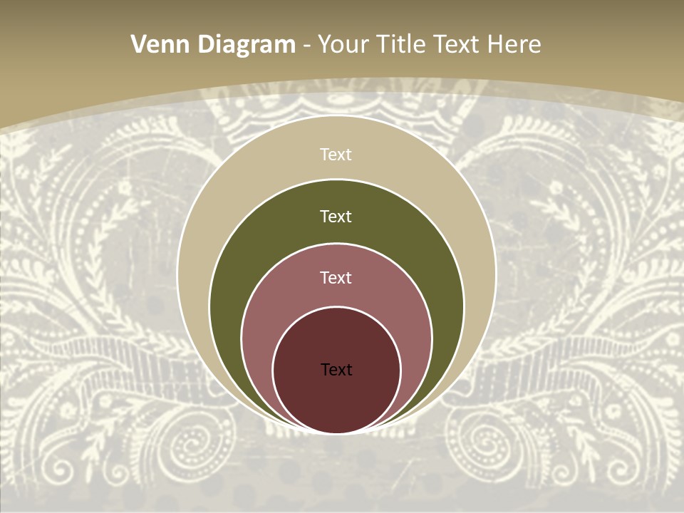 Illustration Graphics Tattoo PowerPoint Template