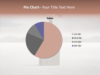 Competition Ascent Desert PowerPoint Template