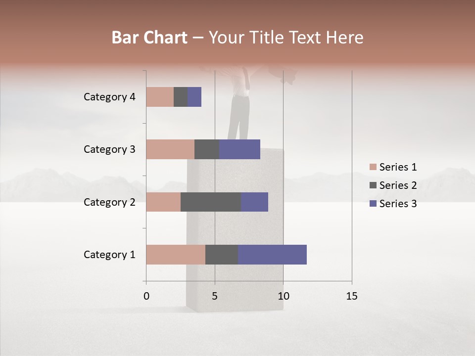 Competition Ascent Desert PowerPoint Template
