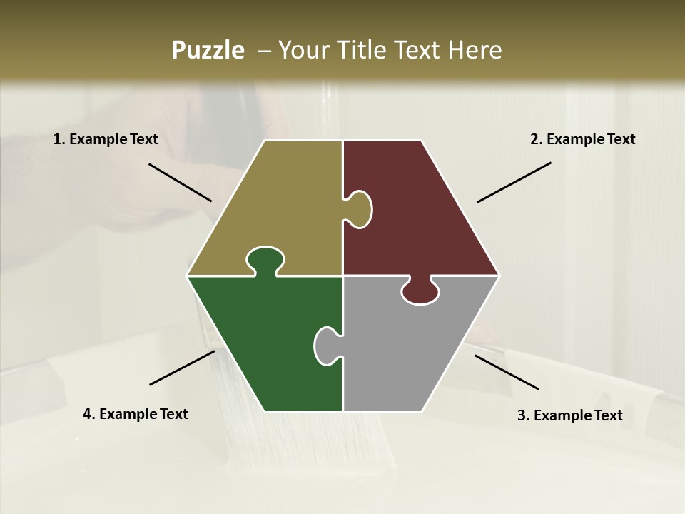 Dwelling Trade Walls PowerPoint Template