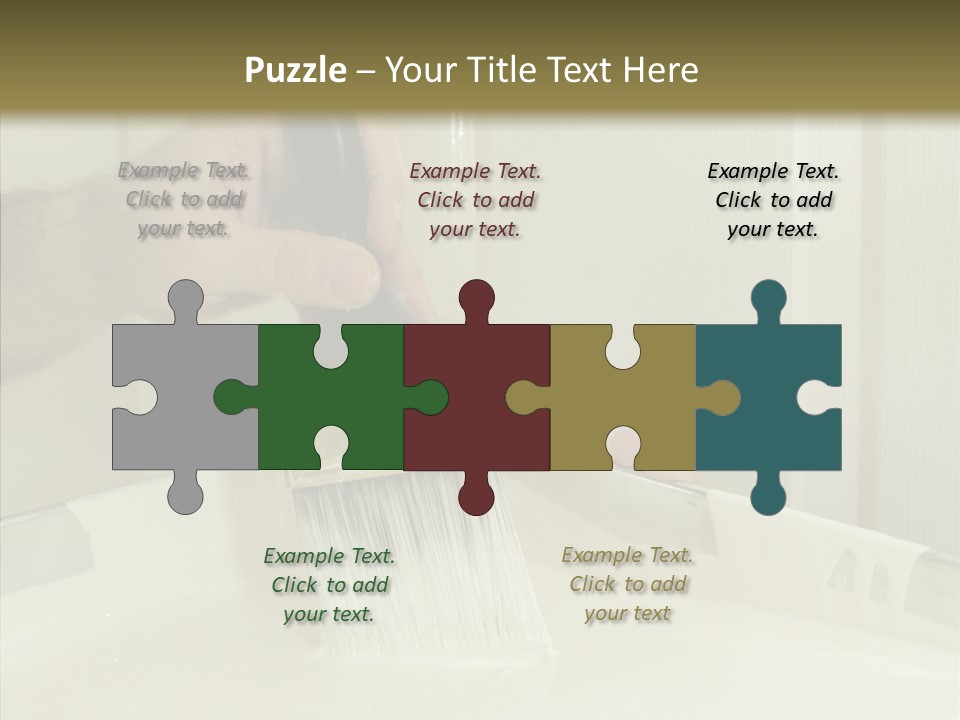 Dwelling Trade Walls PowerPoint Template