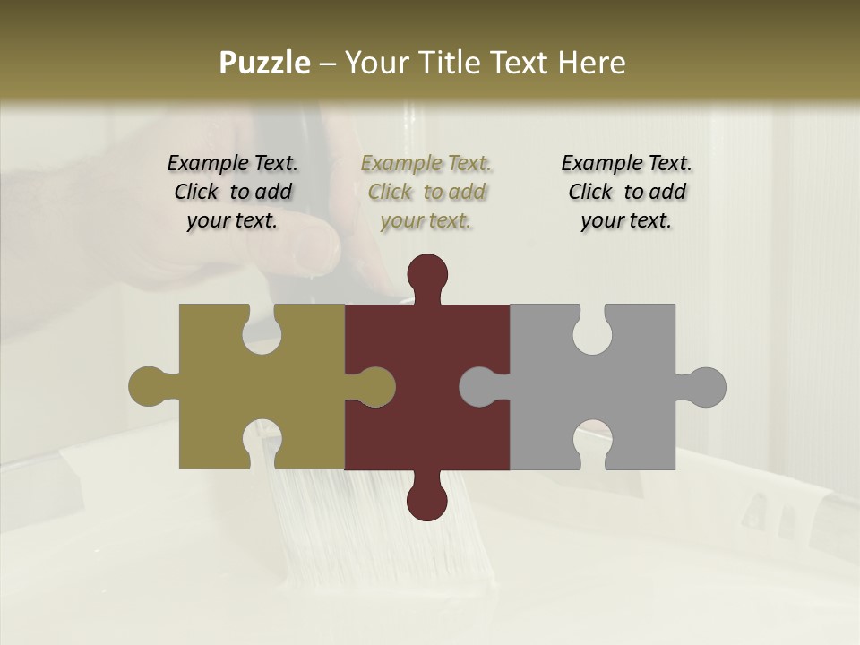 Dwelling Trade Walls PowerPoint Template