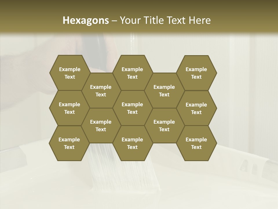 Dwelling Trade Walls PowerPoint Template