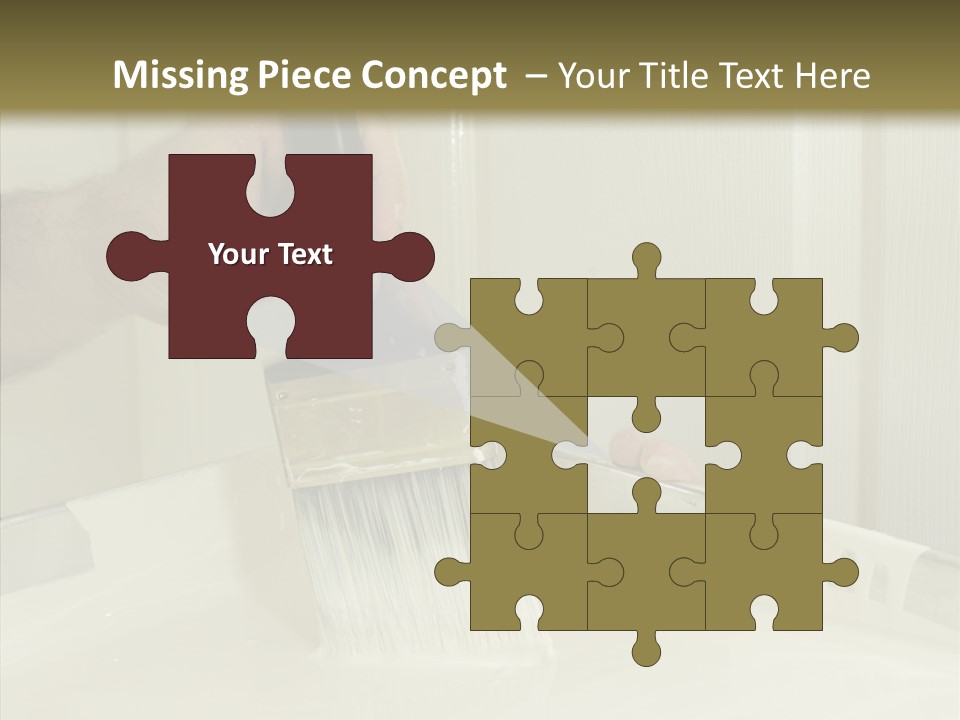 Dwelling Trade Walls PowerPoint Template