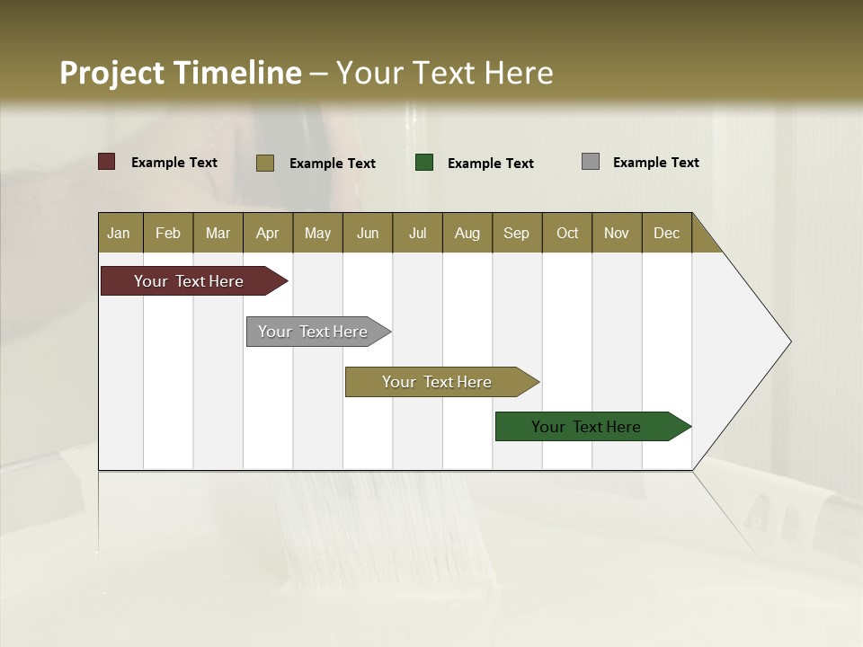 Dwelling Trade Walls PowerPoint Template
