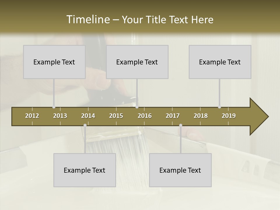 Dwelling Trade Walls PowerPoint Template