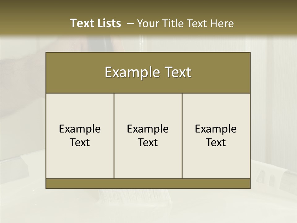 Dwelling Trade Walls PowerPoint Template