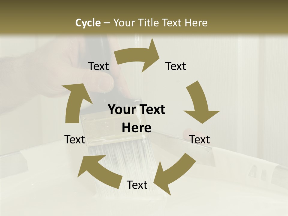 Dwelling Trade Walls PowerPoint Template