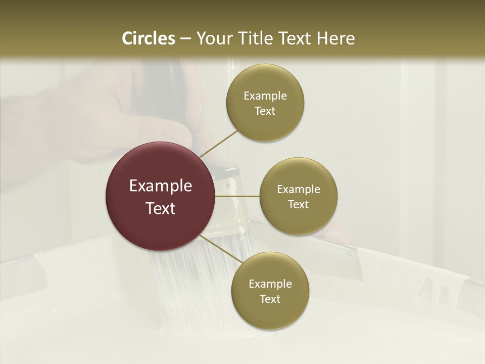 Dwelling Trade Walls PowerPoint Template