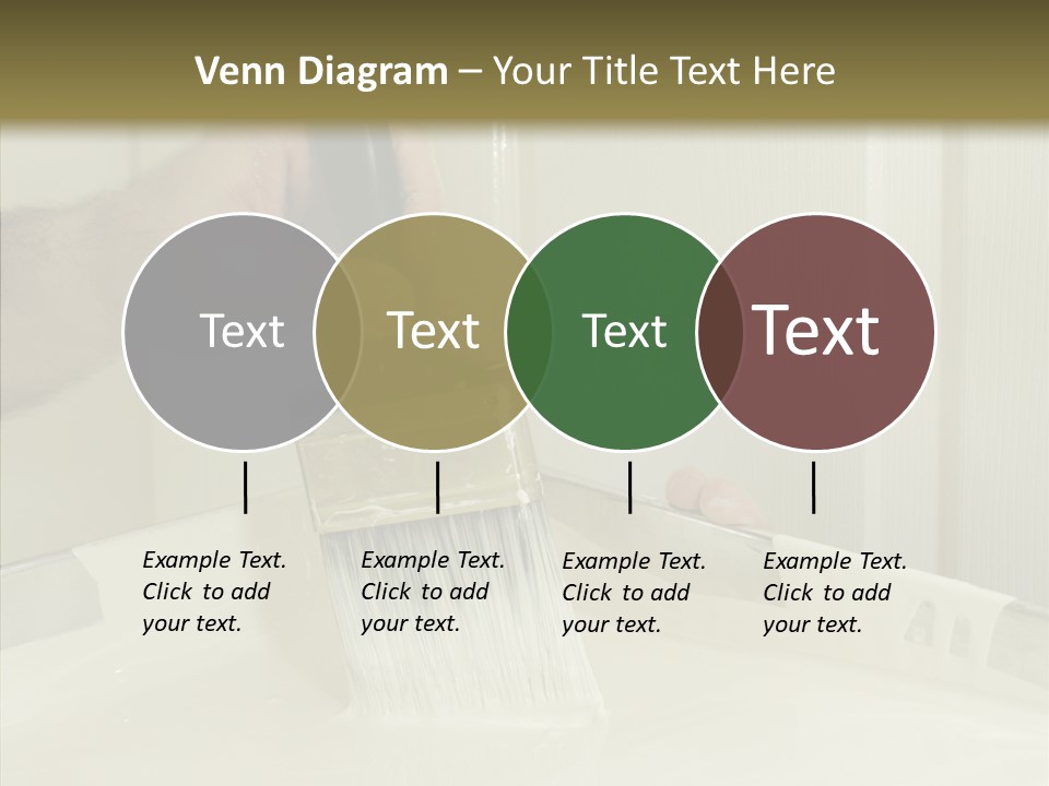 Dwelling Trade Walls PowerPoint Template