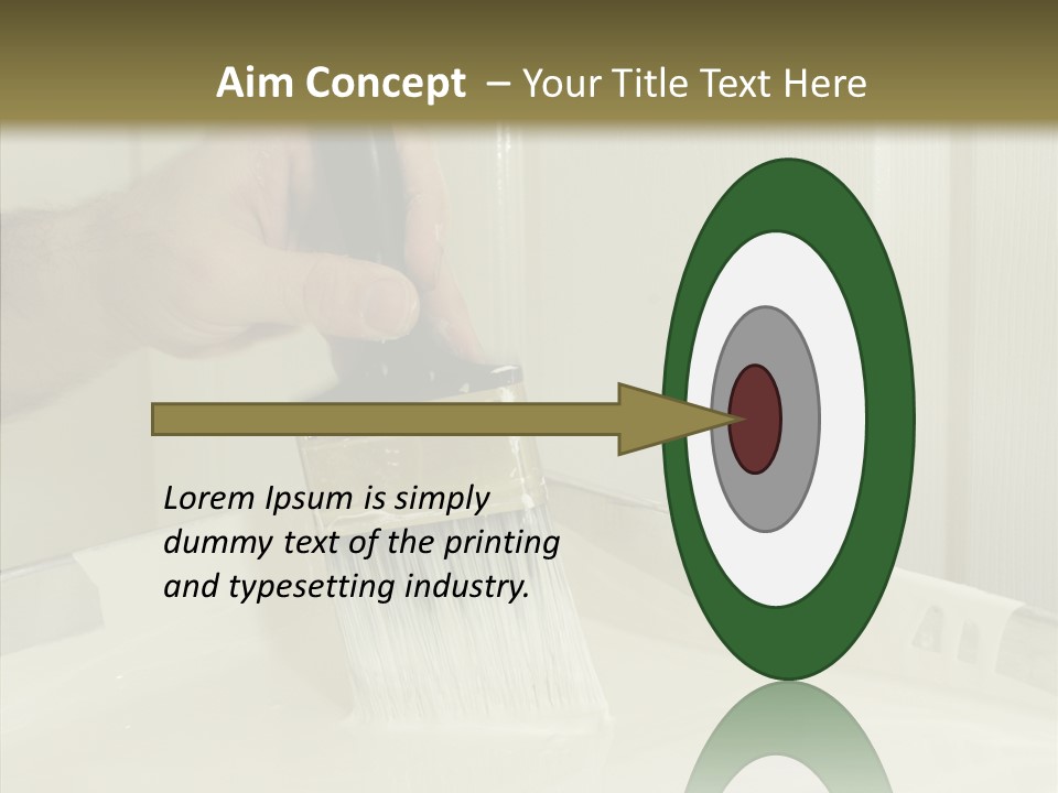 Dwelling Trade Walls PowerPoint Template