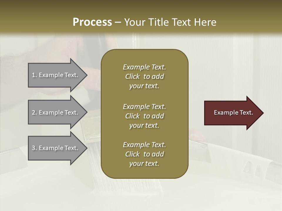 Dwelling Trade Walls PowerPoint Template